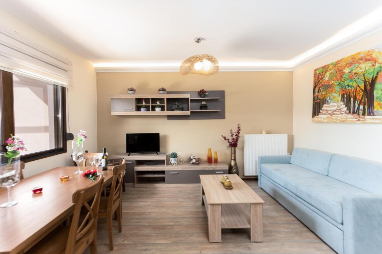 Twinstars Apartment With Courtyard And View Kalyves Polygyrou Esterno foto